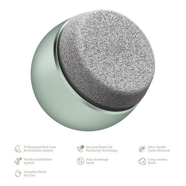 Набор для ухода за стопами GESKE Pumice Stone Callus Remover 7в1 green HB0601 фото