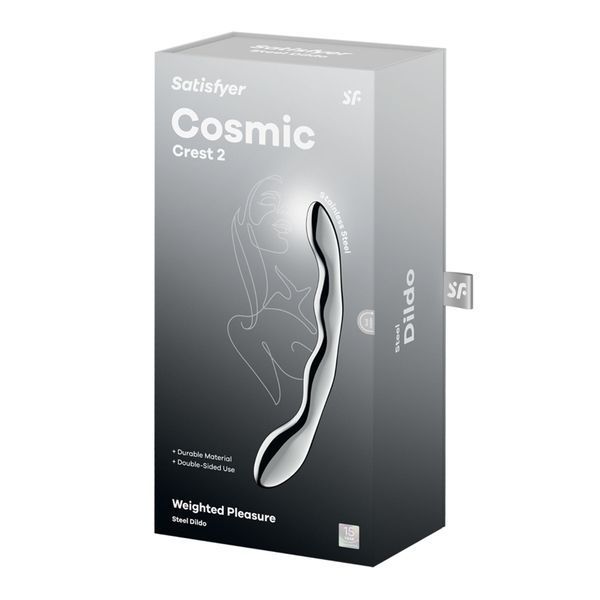 Металевий дилдо Satisfyer Cosmic Crest 2 SX3252 фото