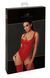 Боді Noir Handmade F352 Red powerwetlook body - XL SX1978 фото 8
