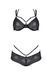 Комплект Passion DROSERA BIKINI black, S/M, бюстгальтер і трусики-кюлоти SX0468 фото 3