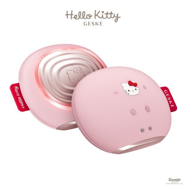 Ультразвукова маска тепло та холод GESKE Sonic Warm&Cool Mask 8в1 by Hello Kitty pink HB0247 фото