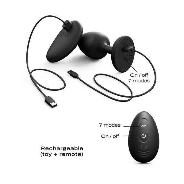 Анальна вібропробка Dorcel GEISHA PLUG INFINITE M SX1387 фото