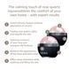 Кульковий масажер з рожевим кварцом GESKE SmartAppGuided Rose Quartz Depuffing Sphere 7in1 black HB0653 фото 7