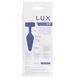 Анальна пробка Lux Active Twist Plug Large Blue SX3927 фото 8