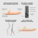 Вібронасадка для страпону з вакуумною стимуляцією Strap-On-Me Multi Orgasm Realistic Dildo M Vanilla SX4036 фото 3