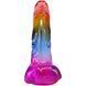 Фалоімітатор Doc Johnson Crystal Jellies - 9.5 Inch Dildo - Rainbow SX4433 фото 3