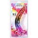 Фалоімітатор Doc Johnson Crystal Jellies - 9.5 Inch Dildo - Rainbow SX4433 фото 5