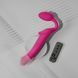 Безремінний страпон з вібрацією Strap-On-Me Vibrating Fuchsia XL, діам. 4,7см, пульт ДК, регульований SX2573 фото 2