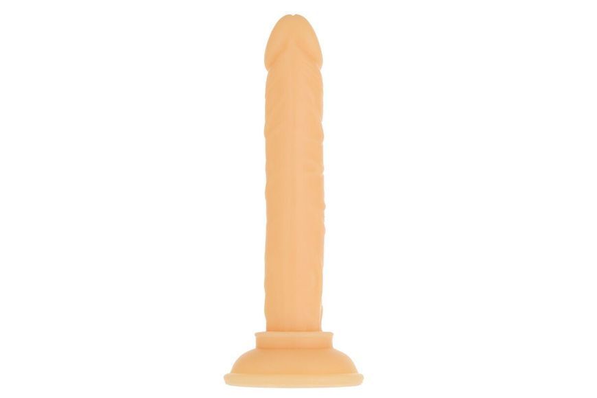 Фалоімітатор ADDICTION Tino 5.25&Prime; Silicone Dildo, присоска, діаметр 1,9 см, віброкуля в подарунок SO7754 фото