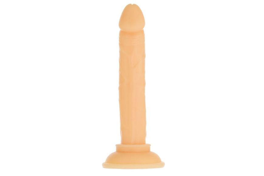 Фалоімітатор ADDICTION Tino 5.25&Prime; Silicone Dildo, присоска, діаметр 1,9 см, віброкуля в подарунок SO7754 фото