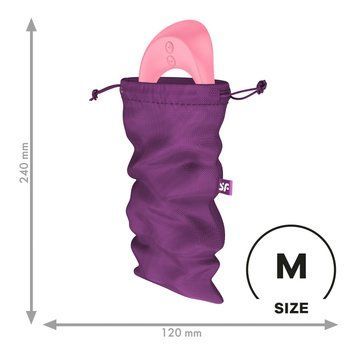 Мішечок для секс-іграшок Satisfyer Treasure Bag M, фіолетовий, на шнурку SX0547 фото