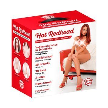 Надувна лялька Candy Dolls Hot Redhead (м'ята паковання!!!) SX2159-R фото