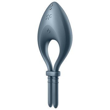 Ерекційне смарт-віброкільце ласо Satisfyer Bullseye Dark Blue (пошкоджене паковання!!!) SO6121-R фото