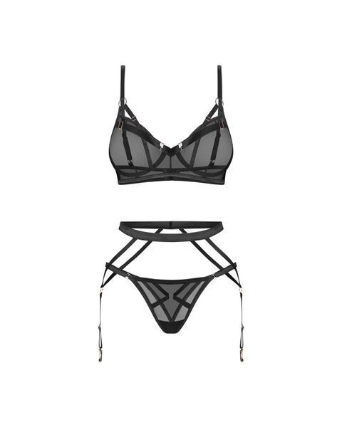 Комплект Obsessive Euridia 3-pcs set XS/S SX3586 фото