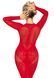 Сукня Leg Avenue Lace and Net Bodycon Gown One Size, Red SX1738 фото 6