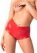 Шорти Noir Handmade F356 Red powerwetlook shorts - S SX2124 фото 2