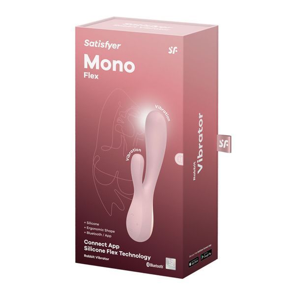 Смарт вібратор-кролик Satisfyer Mono Flex Mauve (м'ята упаковка!!!) SO3902-R фото