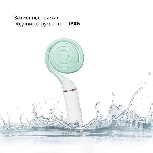 Пульсатор з вакуумною стимуляцією Otouch LOLLIPOP Teal SO9427 фото