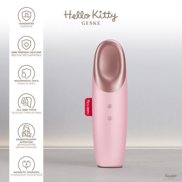 Енерджайзер для очей GESKE Warm&Cool Eye Energizer 6в1 by Hello Kitty pink HB0248 фото