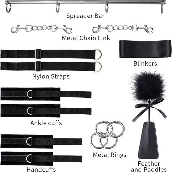 БДСМ-набір LOCKINK YEAHWOW Door Swing & Leg Spreader Bondage set SX2847 фото