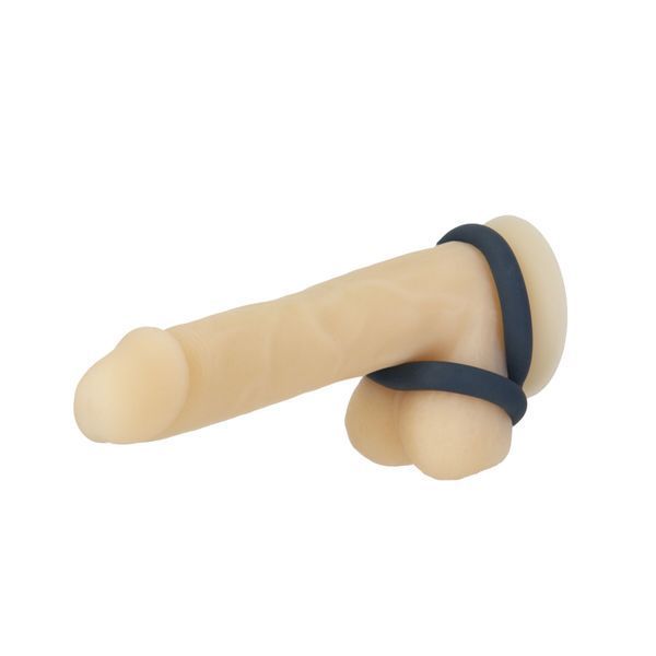 Подвійне ерекційне кільце LUX Active &ndash; Tug &ndash; Versatile Silicone Cock Ring SO5574 фото