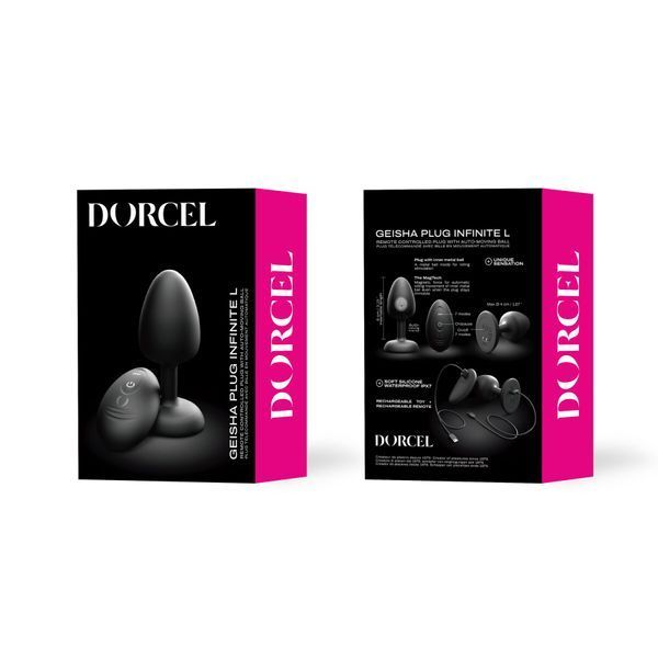 Анальна вібропробка Dorcel GEISHA PLUG INFINITE L SX1388 фото