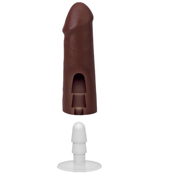 Фалоімітатор Doc Johnson The Realistic Cock ULTRASKYN - 5 Inch Chocolate SX4484 фото