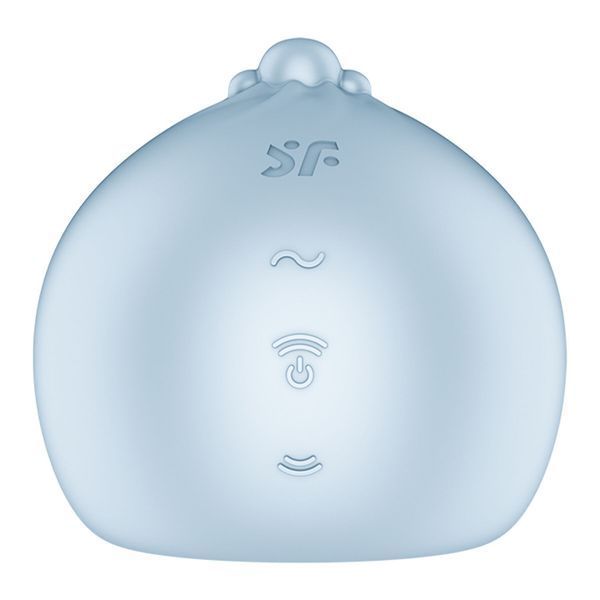 Вакуумний кліторальний стимулятор Satisfyer Mochi Frost Blue SX3543 фото