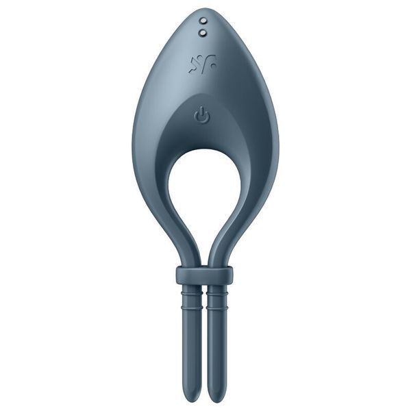 Ерекційне смарт-віброкільце ласо Satisfyer Bullseye Dark Blue (пошкоджене паковання!!!) SO6121-R фото