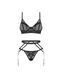 Комплект Obsessive Euridia 3-pcs set XS/S SX3586 фото 2