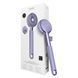 Звукова світлодіодна щітка для всього тіла GESKE Sonic LED Full-Body Brush&Intensive Exfoliator 9в1 purple HB0391 фото 1