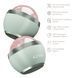 Кульковий масажер з рожевим кварцом GESKE SmartAppGuided Rose Quartz Depuffing Sphere 7in1 green HB0654 фото 2