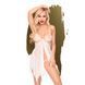 Бебі-дол з ажурним бралетом та високим розрізом Penthouse - Sweet Beast White L/XL SO5299 фото 1