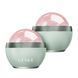 Кульковий масажер з рожевим кварцом GESKE SmartAppGuided Rose Quartz Depuffing Sphere 7in1 green HB0654 фото 6