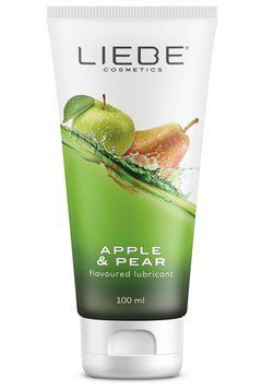 Розпродаж!!! Лубрикант на водній основі Liebe Lubricant Apple & Pear 100 мл (термін 11.2025) SX1590-R фото
