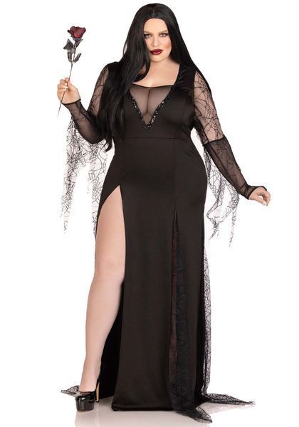 Костюм Мортіші Аддамс Leg Avenue Sexy Spooky Morticia 3X&ndash;4X SO9219 фото