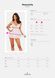 Пеньюар і трусики Obsessive Heavenlly babydoll & thong XS/S SO8163 фото 5