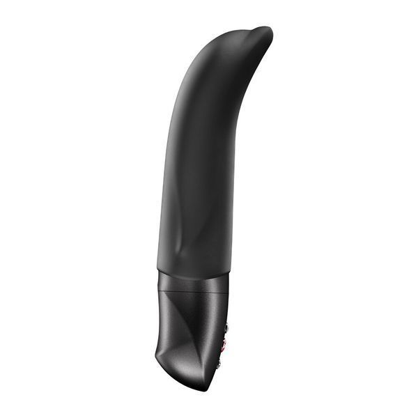 Вібратор для точки G Fun Factory Diva Dolphin Black, 10 режимів роботи, на батарейках SX3307 фото