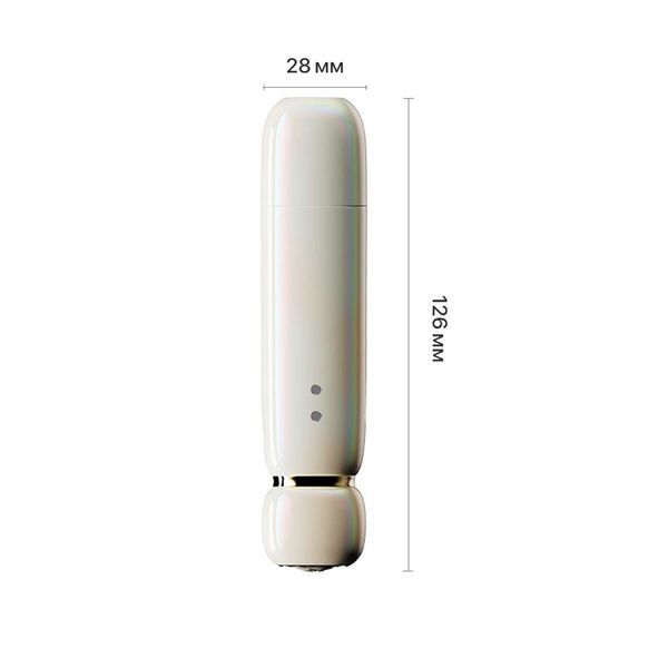 Вакуумний кліторальний стимулятор Zalo Lia Floral White, 3 насадки, 3 режими, різна інтенсивність SX2685 фото