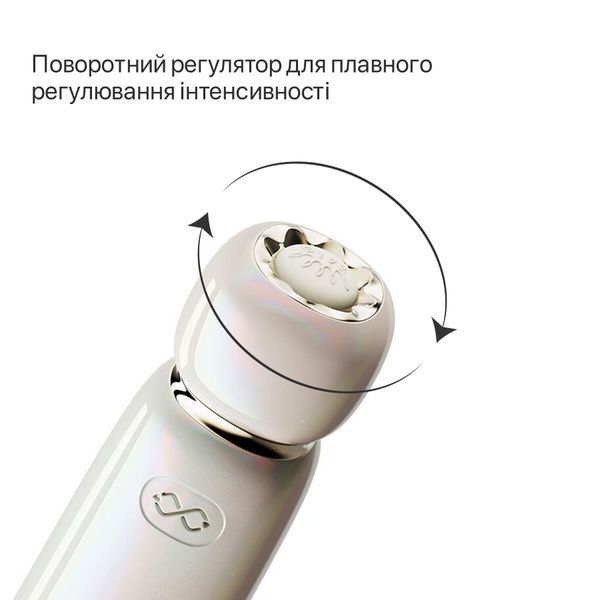 Вакуумний кліторальний стимулятор Zalo Lia Floral White, 3 насадки, 3 режими, різна інтенсивність SX2685 фото