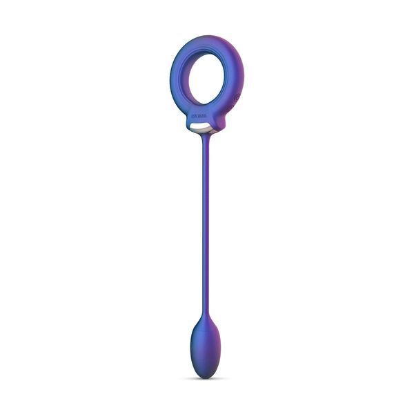 Ерекційне віброкільце з віброяйцем Hueman - Eclipse Anal Vibrator SX3893 фото