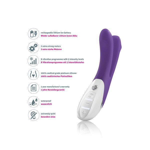 Вібратор Mystim Bon Aparte Purple SX3187 фото