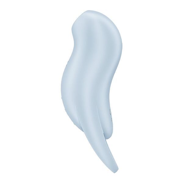 Вакуумний кліторальний стимулятор з вібрацією Satisfyer Pocket Pro 1 Blue SX0574 фото