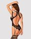 Ажурний бодістокінг з отворами Obsessive Bodystocking G327 black S/M/L, комбінезон, з доступом SO7248 фото 2
