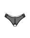 Трусики Obsessive Roxelia crotchless thong XL/2XL SO9079 фото 3