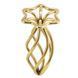 Металева анальна пробка LOCKINK SEVANDA Hollow Spiral Golden, S, золотиста, діаметр 2,6 см SX0882 фото 9