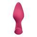 Анальна пробка Fun Factory BOOTIE FEM Raspberry, у вигляді бутона, діаметр 2,9 см, тонкий обмежувач SX3694 фото 3