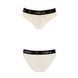 Трусики з широкою гумкою і мереживом Passion PS001 PANTIES S, ecru SO4165 фото 4