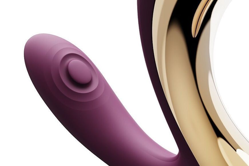 Вібратор-пульсатор з вакуумною насадкою Zalo &ndash; Talis G-Spot PulseWave Vibrator Velvet Purple SX0712 фото