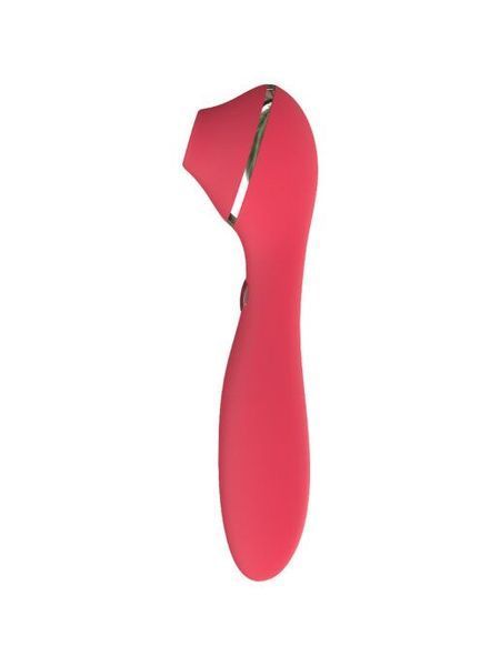 Вакуумний вібратор KISTOY Polly Plus Red SO4960 фото